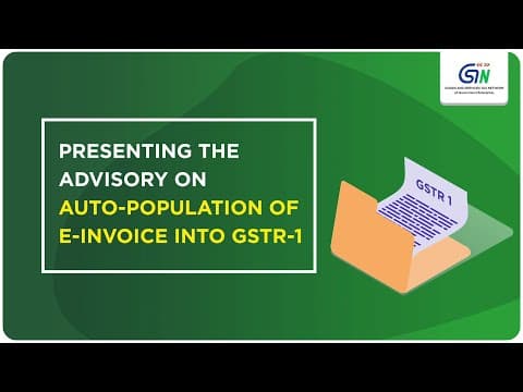 Auto-Population of Data in GSTR-1A